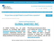 Tablet Screenshot of global-sanchez.com